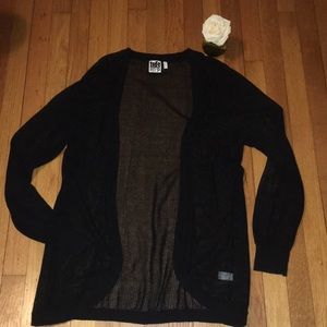 Black Knit Cardigan